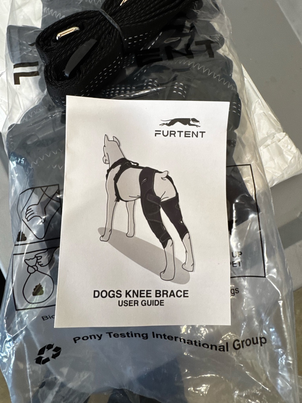 Furtent Dogs knee brace - NWT size XL